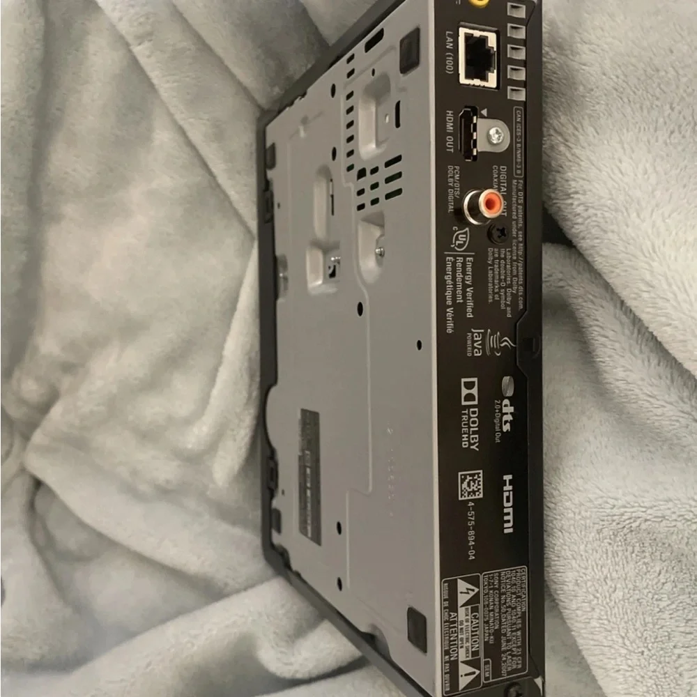 Sony Blue Ray and DVD player